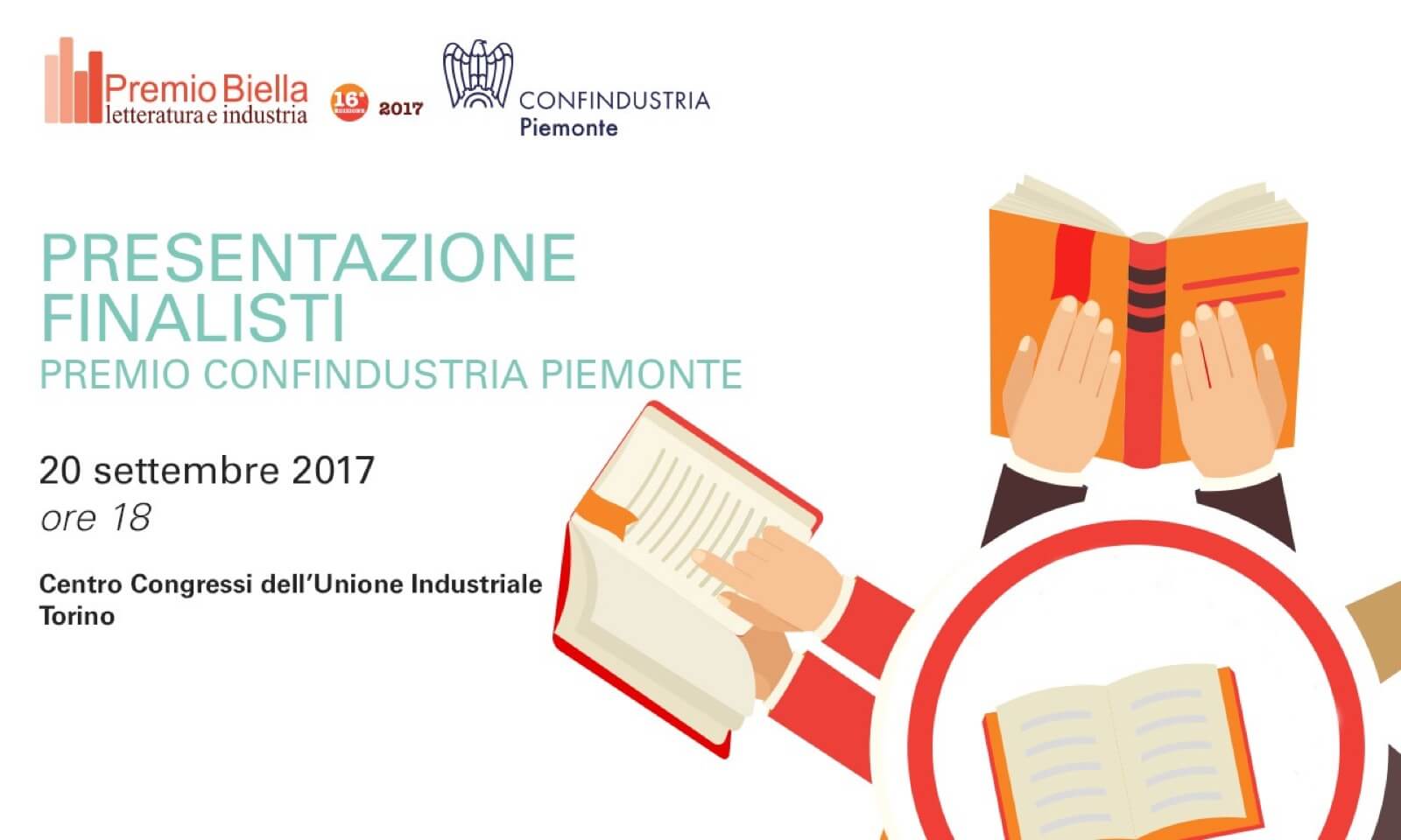 Premio Confindustria Piemonte - Presentazione Finalisti | Premio Biella Letteratura Industria