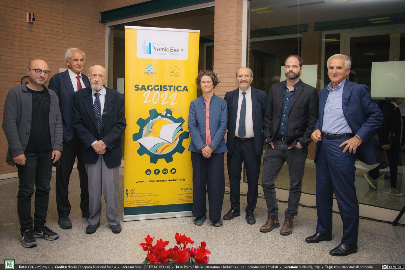 L'incontro con i cinque finalisti 2022: le interviste ai protagonisti | Premio Biella Letteratura Industria