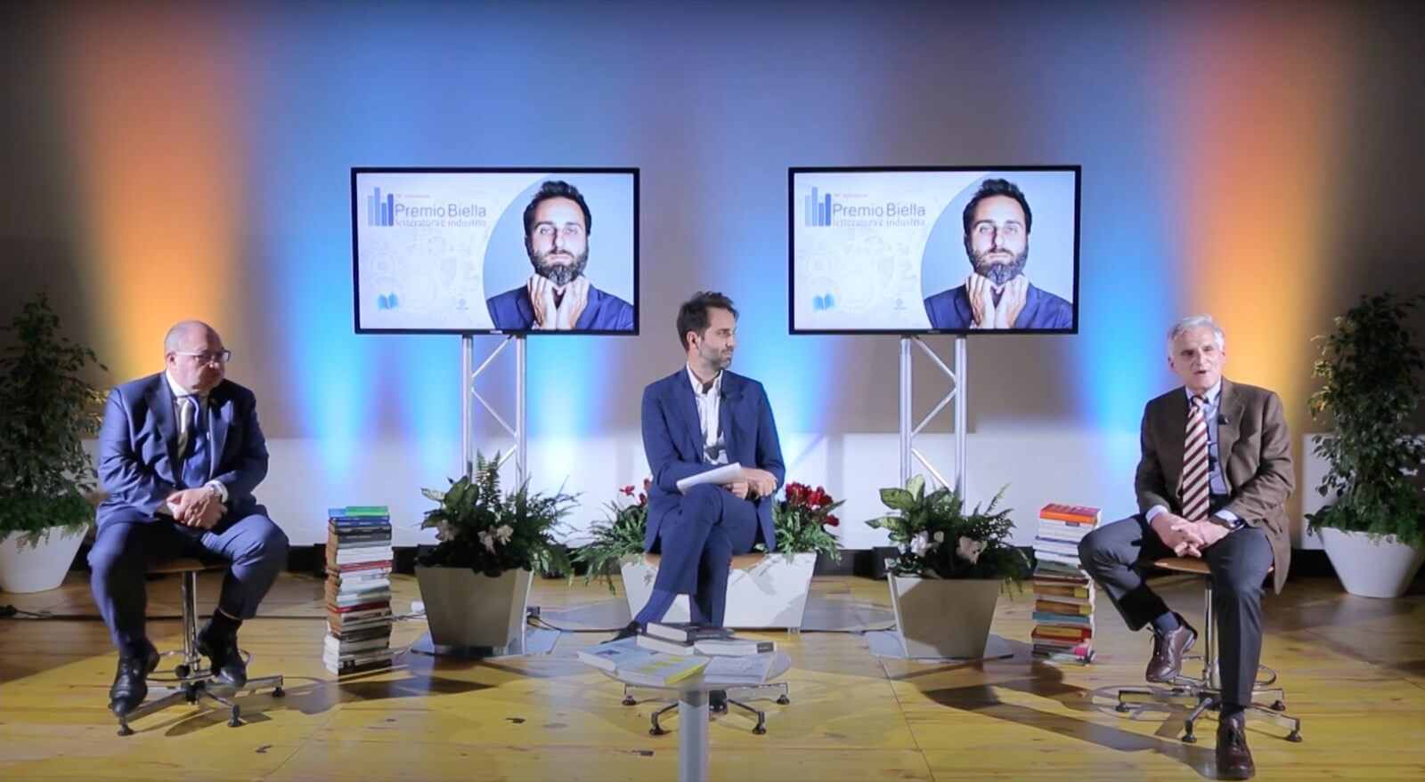 Guarda la cerimonia di premiazione dei vincitori del Premio Biella 2020 | Premio Biella Letteratura Industria