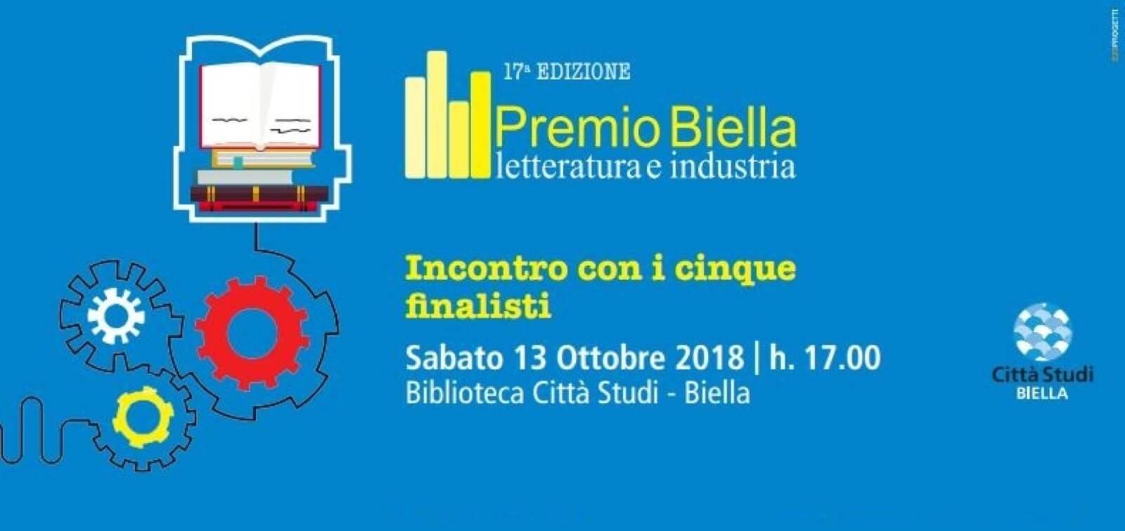 Incontro con i finalisti del Premio Biella a Città  Studi | Premio Biella Letteratura Industria