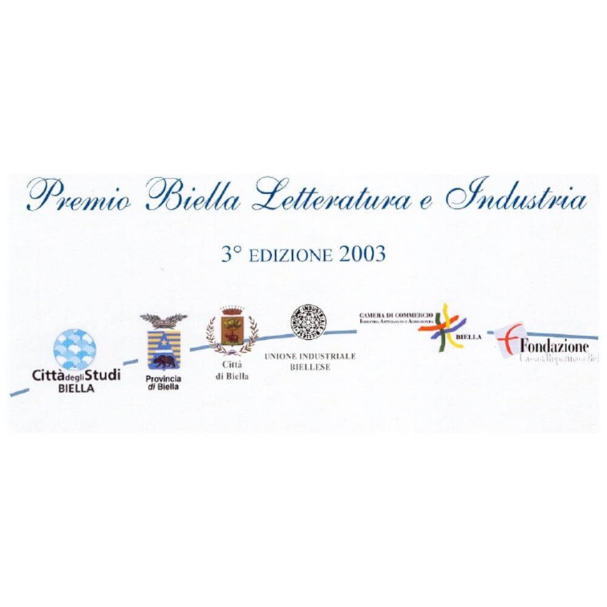 Edizione 2003 | Premio Biella Letteratura Industria