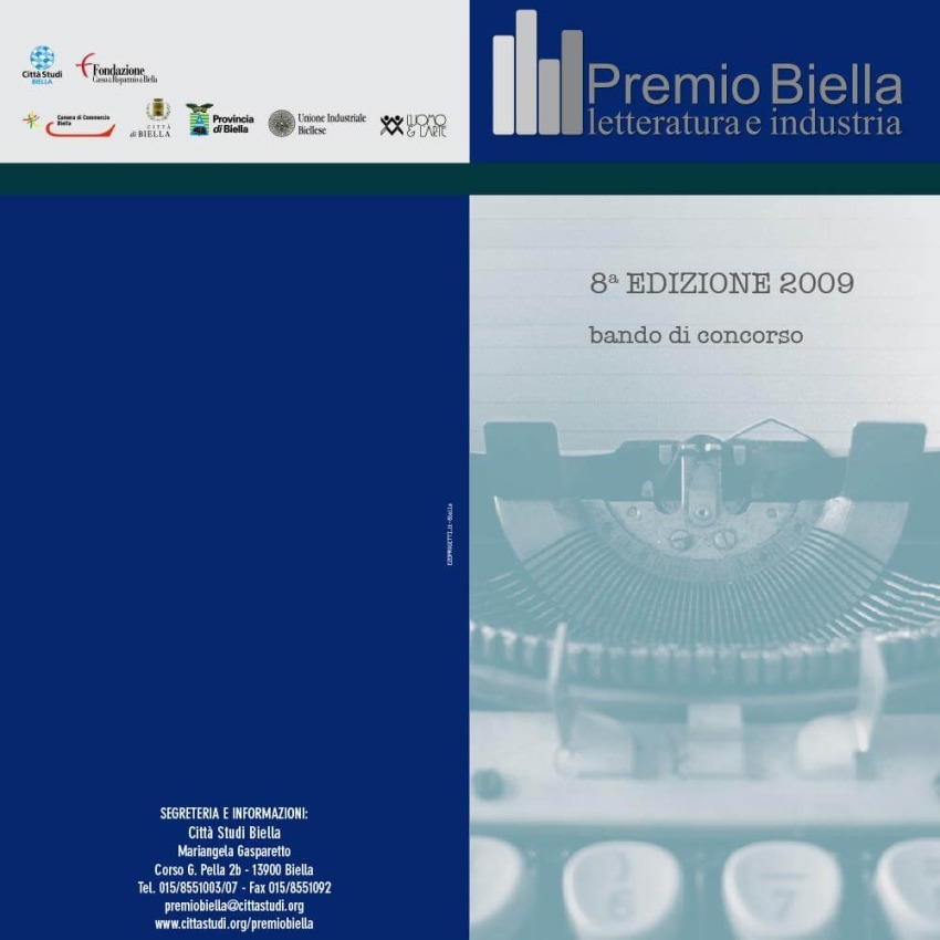 Edizione 2009 | Premio Biella Letteratura Industria