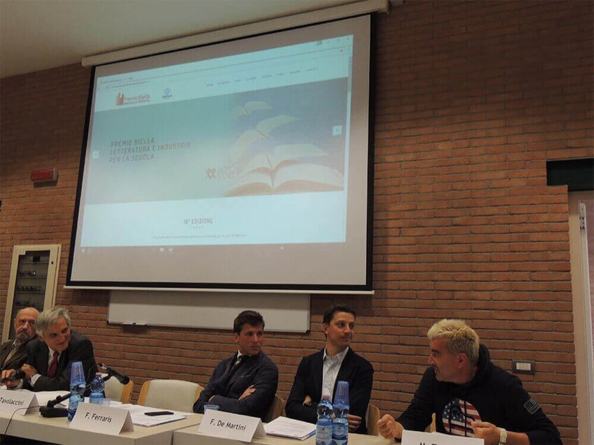 Conferenza stampa 2 maggio 2017 - CittÃ  Studi | Premio Biella Letteratura Industria
