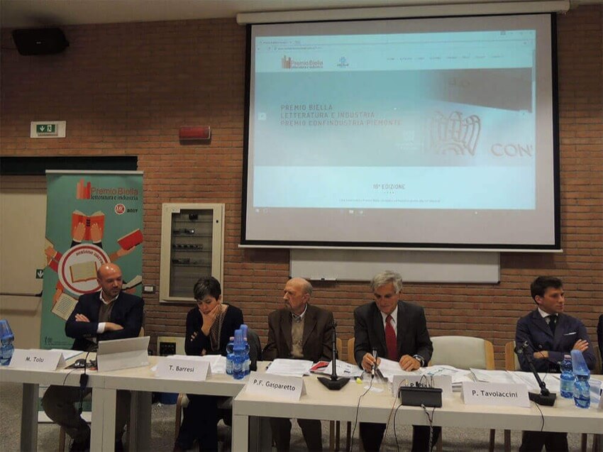 Conferenza stampa 2 maggio 2017 - CittÃ  Studi | Premio Biella Letteratura Industria
